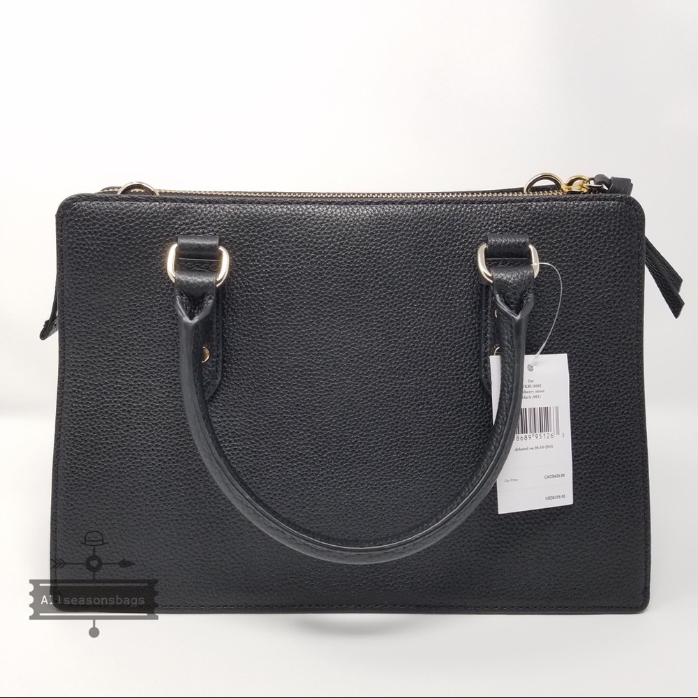 Kate spade lise mulberry Street Black Satchel - Picture 6 of 8